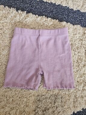 Garanimals Ribbed Lavender Bike Shorts
